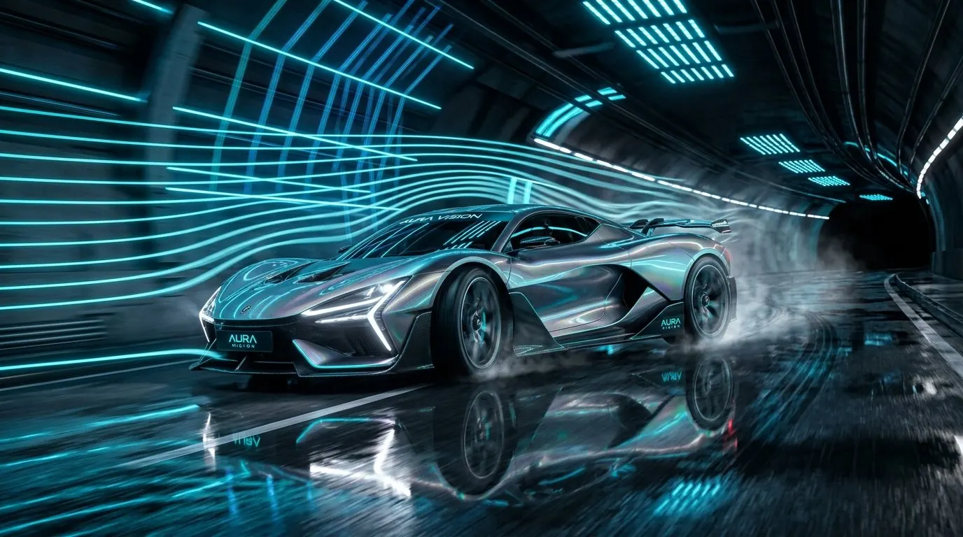 Aura Vision Hypercar Master Cinema Frame